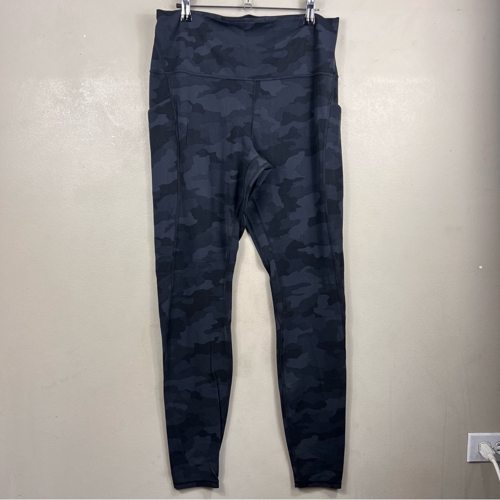 lululemon athletica Black Camo High-Rise Leggings